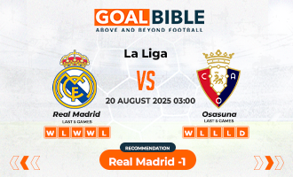 GoalBible Maestro Prediction: Real Madrid Unlikely to Dominate Osasuna